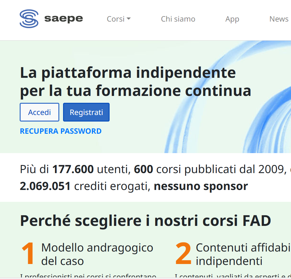 The Distance Learning Platform SAEPE